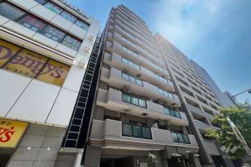 レクセルマンション浅草の外観（北西側から）