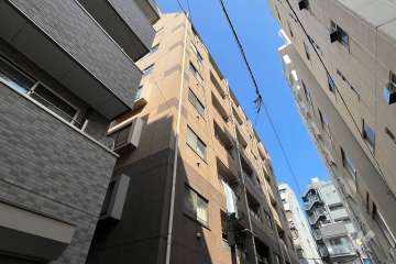 サンスターレ浅草橋の外観（南西側から）