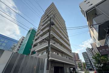ピュア北上野の外観（北東側から）