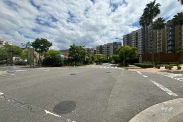 敷地南東側の交差点