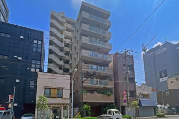 ゼファー浅草馬道通りの外観（南西側から）