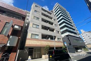 蔵前アムフラットの外観（南西側から）