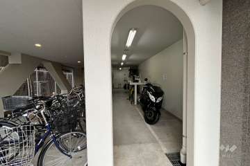 バイク置場