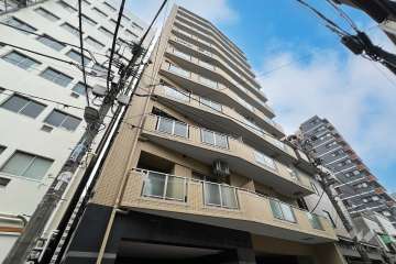 ドメイン入谷ステーションプラザの外観（北西側から）