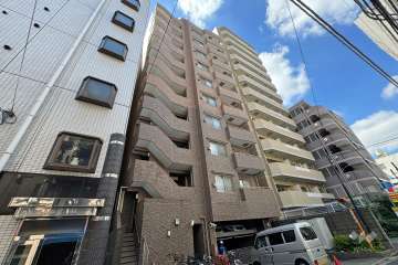レジェンド松が谷の外観（北東側から）