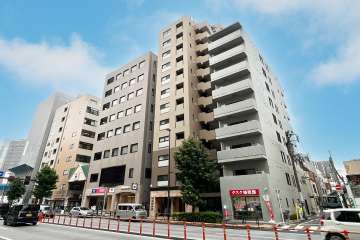 レガロ新御徒町ステーションパレスの外観（北西側から）