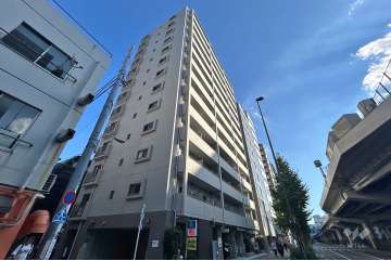 デュオステージ御徒町の外観（北西側から）