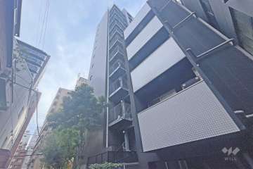 グランティアラ新御徒町アジールコートの外観（北東側から）