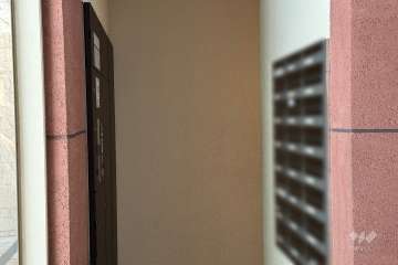 共用ポストと宅配ボックス