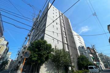 クリオ三ノ輪ラモードの外観（北西側から）