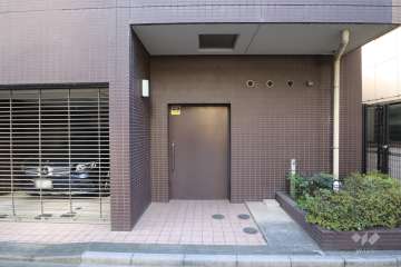 駐輪場の出入り口
