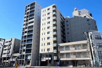 ウィルローズ浅草の外観（北東側から）