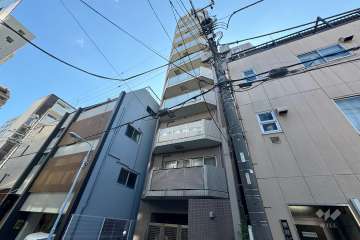 バージュアル新御徒町の外観（北西側から）