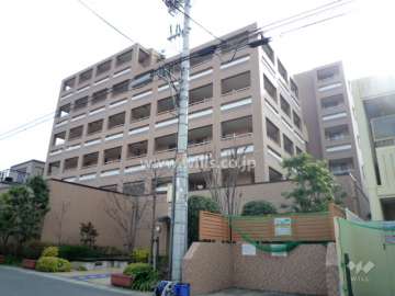 ロイヤル芦屋リベルテの外観（北西側から）