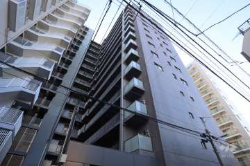 シティハウス新御徒町ステーションコートの外観(北東側から)