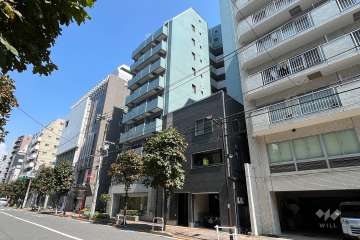 シーアイマンション浅草橋の外観（南西側から）