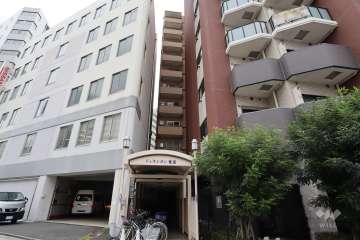 ジュネシオン竜泉の外観(北西側から)