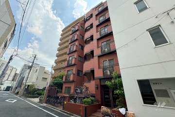 セザール三ノ輪の外観（北西側から）