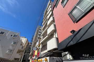 トーカンマンション鶯谷の外観（南東側から）