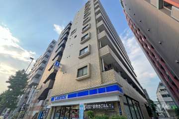 ライオンズマンション元浅草の外観（南東側から）