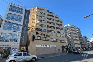 ライオンズマンション鶯谷第2の外観（南東側から）