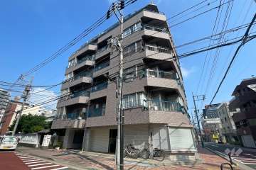 浅草不動院マンションの外観（南東側から）