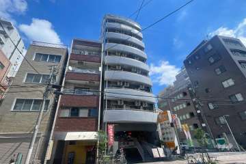 入谷センチュリープラザ21の外観（北西側から）　　