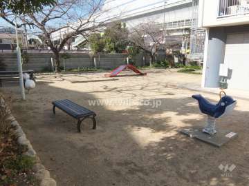敷地内にある公園