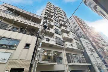 下谷サニーハイツの外観（北側から）