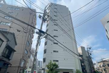 コンシェリア・デュー入谷の外観（北東側から）