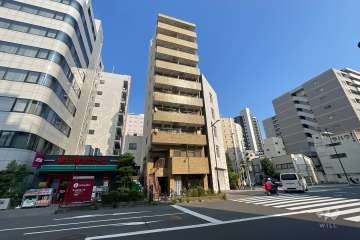 スターハイツ寿の外観（北西側から）