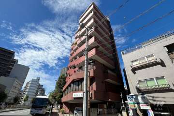 鶯谷ハイムの外観（南東側から）