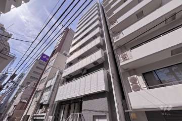 蔵前シティハイツの外観（南東側から）