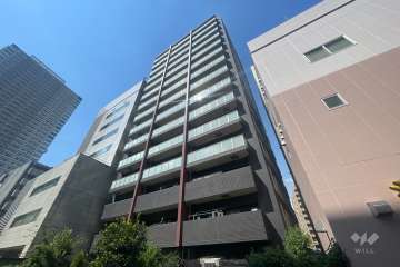 レーベンリヴァーレ浅草エヴァープライドの外観（南東側から）