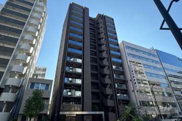 ライオンズ浅草橋レジデンスの外観（北東側から）