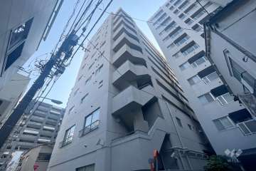 ドヌール蔵前の外観（北東側から）