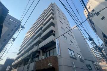 ドヌール蔵前の外観（南東側から）