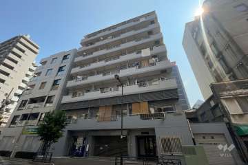 雷門ハイツの外観（南西側から）