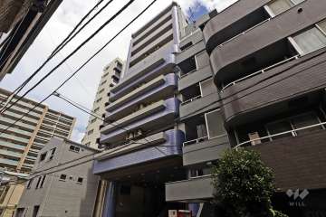 シルクハットハイツの外観(南西側から)