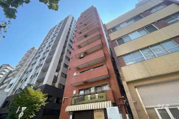 ルーブル金杉の外観（南西側から）