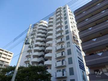 パレスエクセル東灘の外観（北西側から）