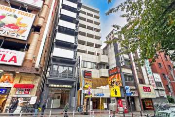 ライオンズマンション上野山下の外観（南東側から）