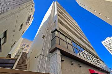 チュリス田原町の外観（南東側から）