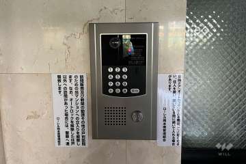 オートロックの操作盤