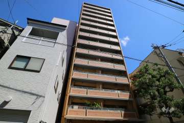 グランディール甲南の外観（南西側から）