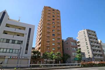 グランディール甲南の外観（北東側から）