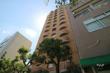 グランディール甲南の外観（北西側から）