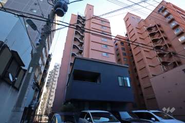 エクセル入谷の外観(北西側から)