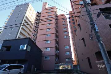 エクセル入谷の外観(南西側から)