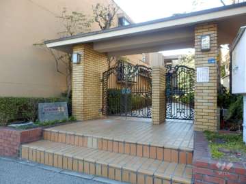 風格のあるエントランス